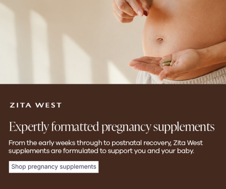 Zita West, expertly formulated pregnancy supplements